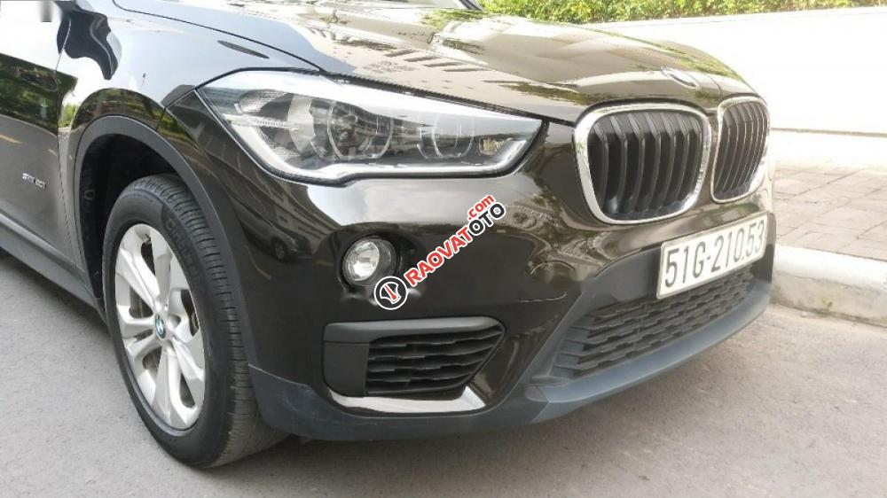 Bán xe BMW X1 sDrive20i đời 2015, màu đen, xe nhập-4