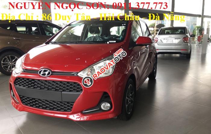 Bán Hyundai Grand i10 giá rẻ nhất Đà Nẵng, hỗ trợ trả góp 90% xe, chạy Grab, LH Ngọc Sơn: 0911.377.773-11