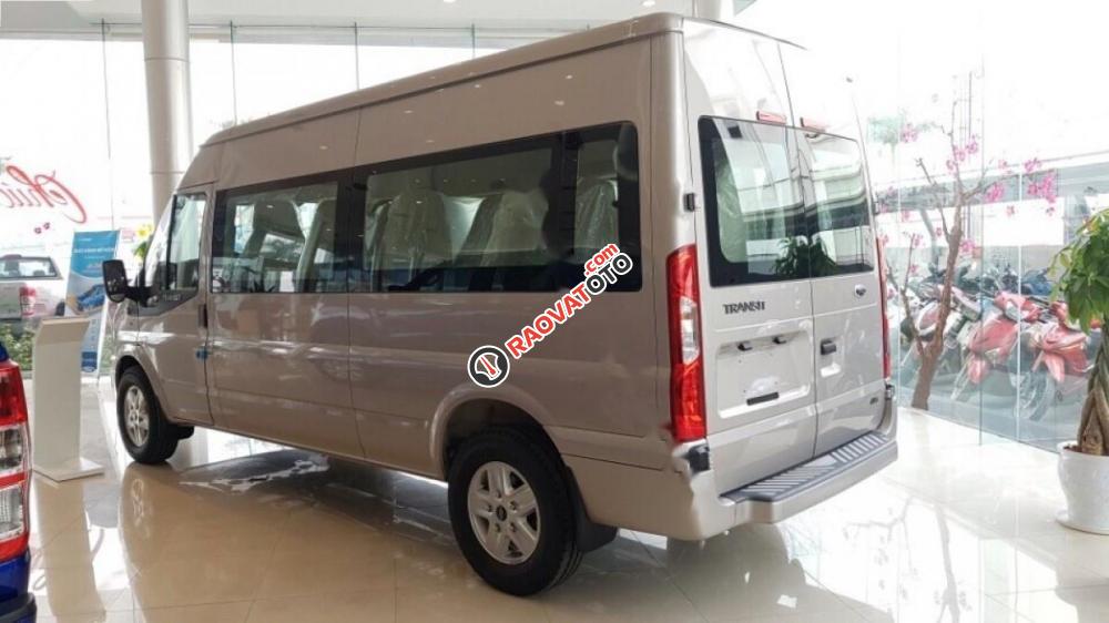 Bán ô tô Ford Transit Luxury 2017, màu bạc, giá chỉ 840 triệu-0