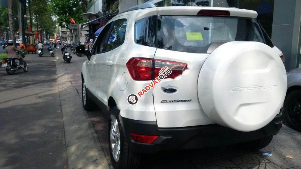 Bán Ford EcoSport Titanium 1.5L AT đời 2017, màu trắng giá cạnh tranh-1