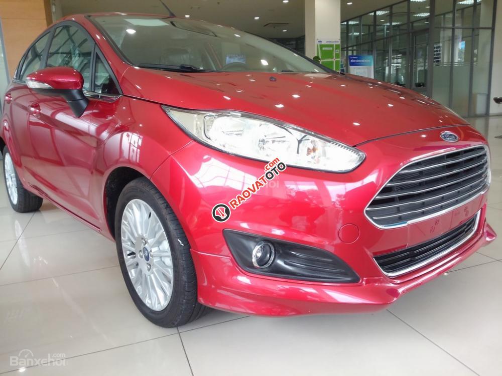 Bán Ford Fiesta 1.0 Turbo Ecoboost mới 100%, màu đỏ. Tặng kèm BHVC+PK] nhập khẩu ráp CKD-9