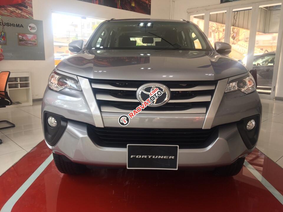 Nhận đặt xe Toyota Fortuner 2.4G 2018 (Đủ Màu bạc, nâu, trắng), chỉ trả trước 320tr, bao hồ sơ toàn quốc-0