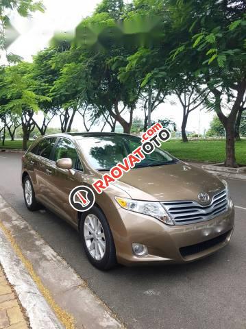 Bán Toyota Venza đời 2009, màu nâu, xe nhập chính chủ, giá tốt-1