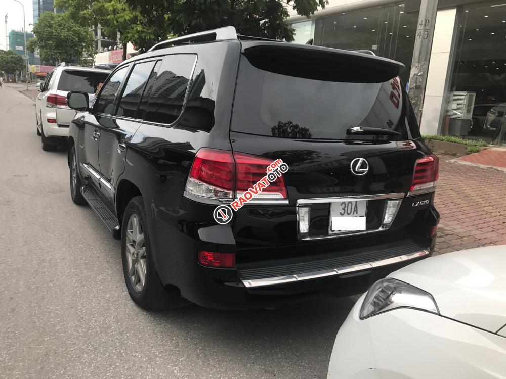 Bán ô tô Lexus LX 570 Mỹ đời 2014, màu đen, biển Hà Nội có phanh khoảng cách-3