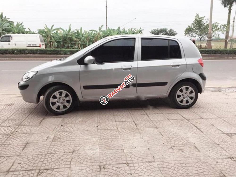 Cần bán Hyundai Getz đời 2009, màu bạc, nhập khẩu Hàn Quốc  -4