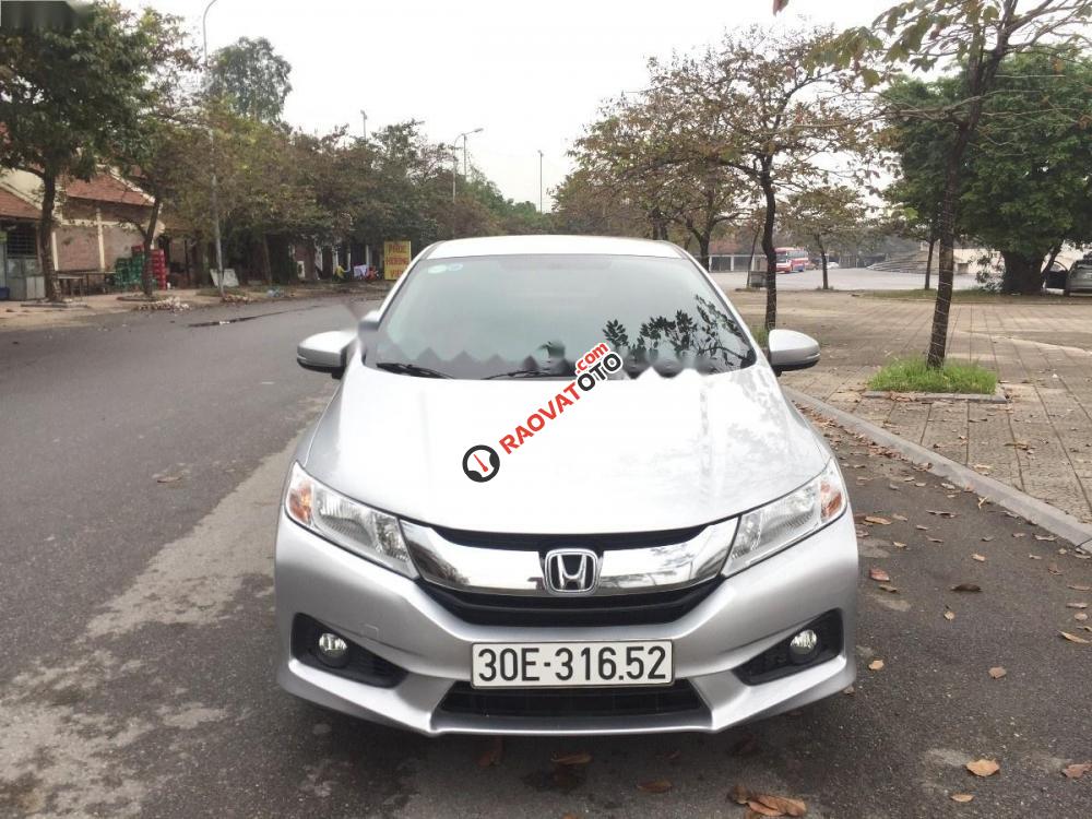 Bán Honda City 1.5AT đời 2016, màu bạc chính chủ, 545 triệu-0