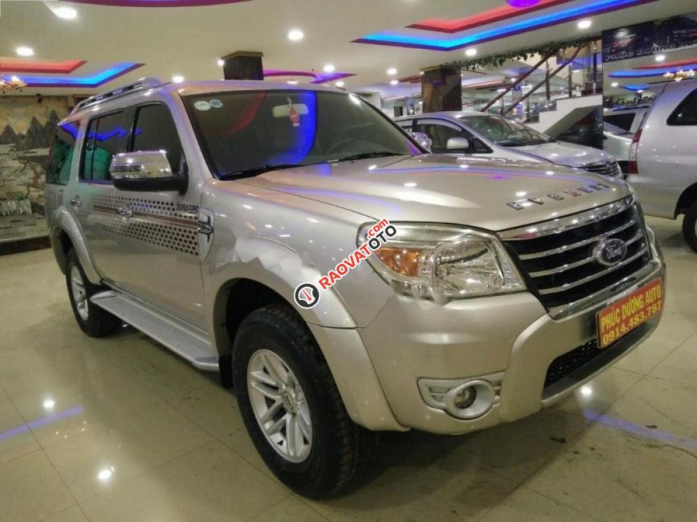 Bán Ford Everest 2.5L 4x2 MT đời 2010, màu bạc, 520 triệu-1