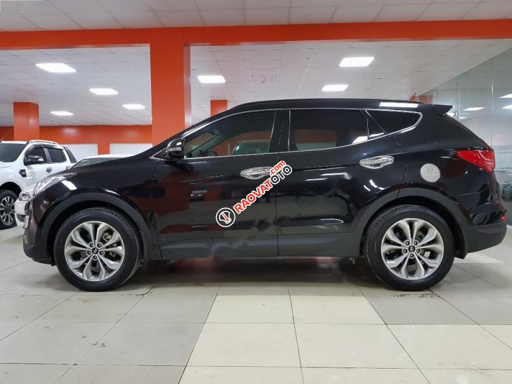 Cần bán gấp Hyundai Santa Fe 2.4L 4WD đời 2015, màu đen-3