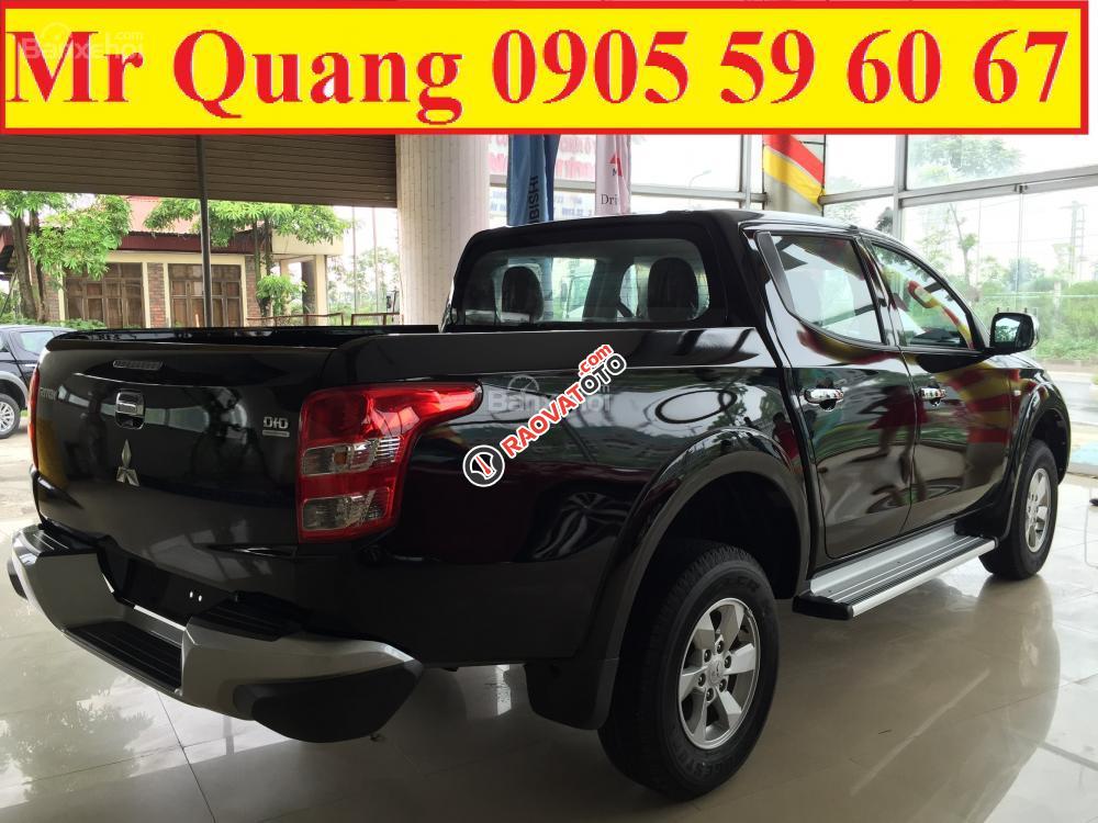 Bán xe Triton đời 2017 tại Đà Nẵng, màu đen, xe nhập Thái Lan, giao xe nhanh, LH Quang 0905596067-1