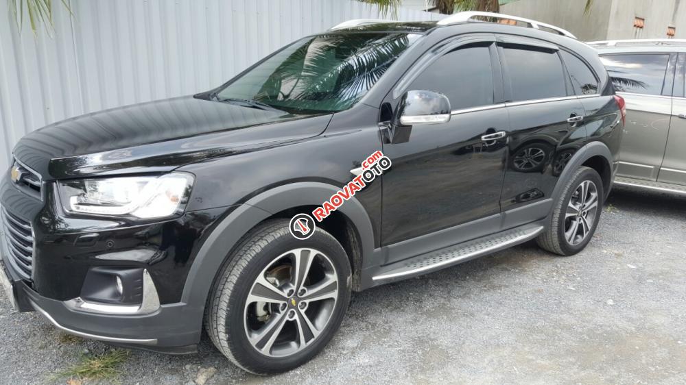 Bán Chevrolet Captiva LTZ Revv 2.4AT, màu đen vip, số tự động, sản xuất 2016, biển Sài Gòn-9