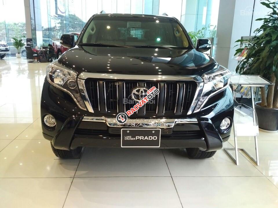 Toyota Prado xanh lục 2017 - Cập nhật lô xe tháng 4/2017 - Đại lý Toyota Mỹ Đình/ Hotline: 0973.306.136-7