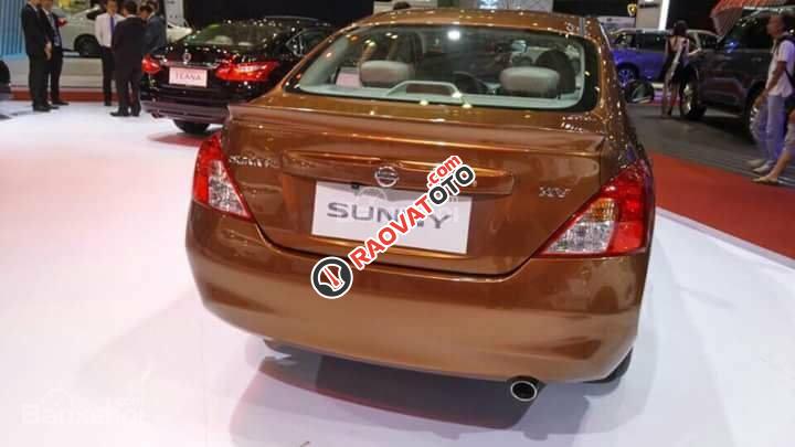 Bán xe Nissan Sunny XLMT đời 2017, màu vàng, giá 463tr-2