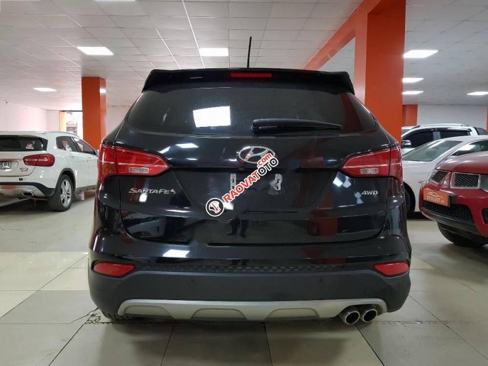 Cần bán gấp Hyundai Santa Fe 2.4L 4WD đời 2015, màu đen-1