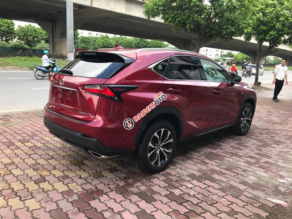 Bán Lexus NX 200T FSport đời 2016, màu đỏ, nhập Mỹ-2