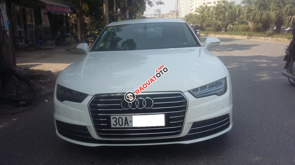 Bán Audi A7 màu trắng, đời 2015-0