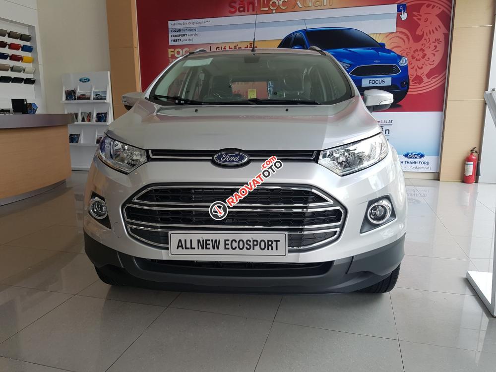 Cần bán xe Ford EcoSport Titanium 1.5l AT đời 2017, màu bạc-2