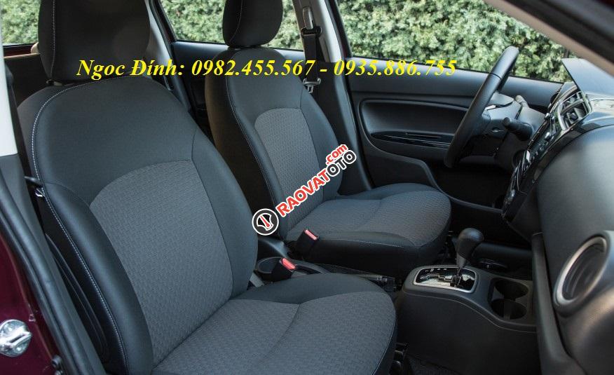 Bán xe Mitsubishi Mirage, màu đỏ, nhập khẩu, trả góp 80%-4