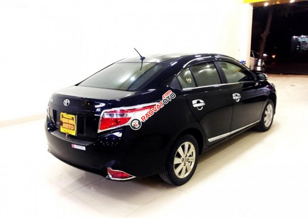 Cần bán Toyota Vios sản xuất 2014, màu đen như mới, 445 triệu-2