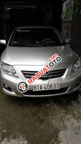 Bán xe Toyota Corolla Altis đời 2009, màu bạc-4