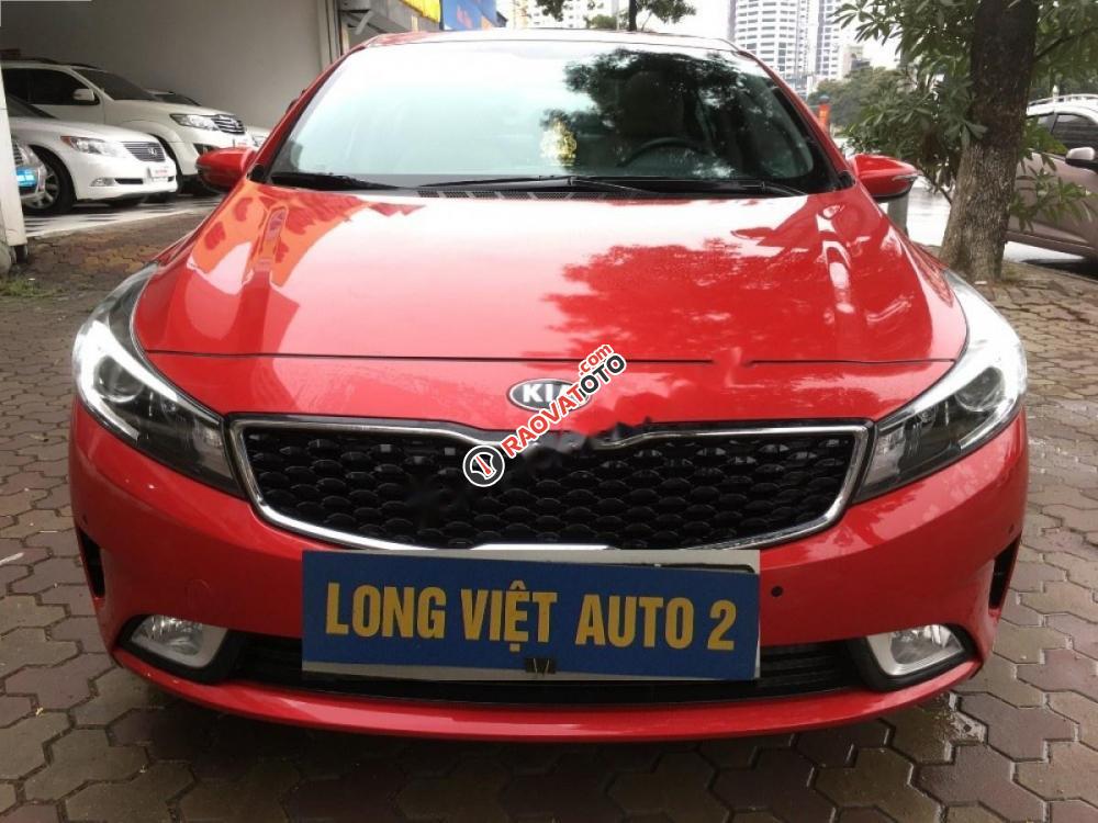 Bán Kia Cerato 1.6 AT đời 2016, màu đỏ, 609 triệu-1