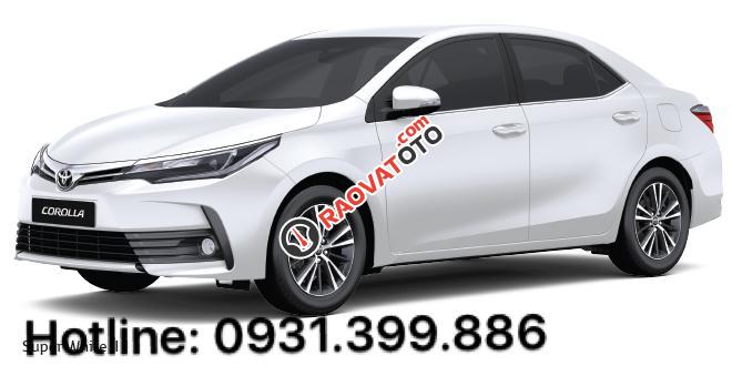 Bán Corolla Altis 1.8 CVT New đời 2018 đủ màu, giá rẻ bất ngờ, hỗ trợ trả góp 90%, LH: 0931.399.886-0