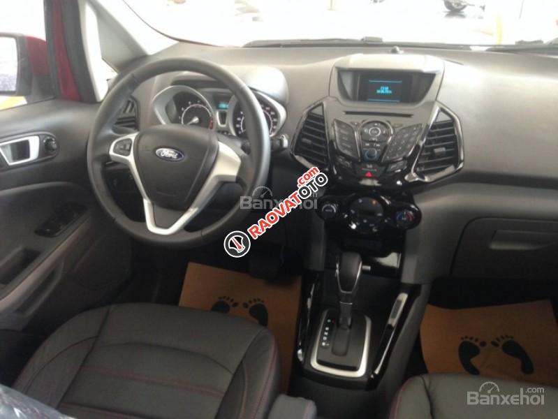 Bán Ford EcoSport Titanium 1.5P AT đời 2017, màu đen-3