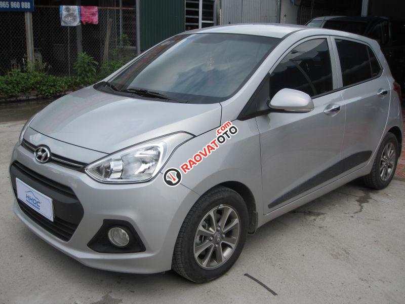 Bán ô tô Hyundai Grand i10 đời 2017, màu bạc, nhập khẩu nguyên chiếc, giá 435tr-5