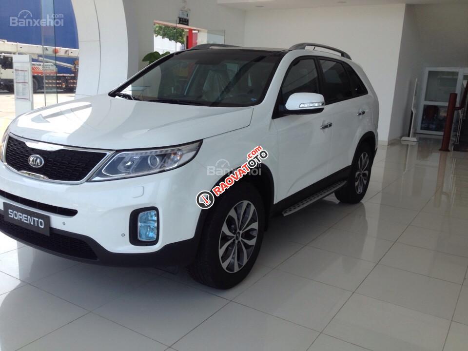 Bán Kia Sorento DATH sản xuất 2017, màu trắng-3