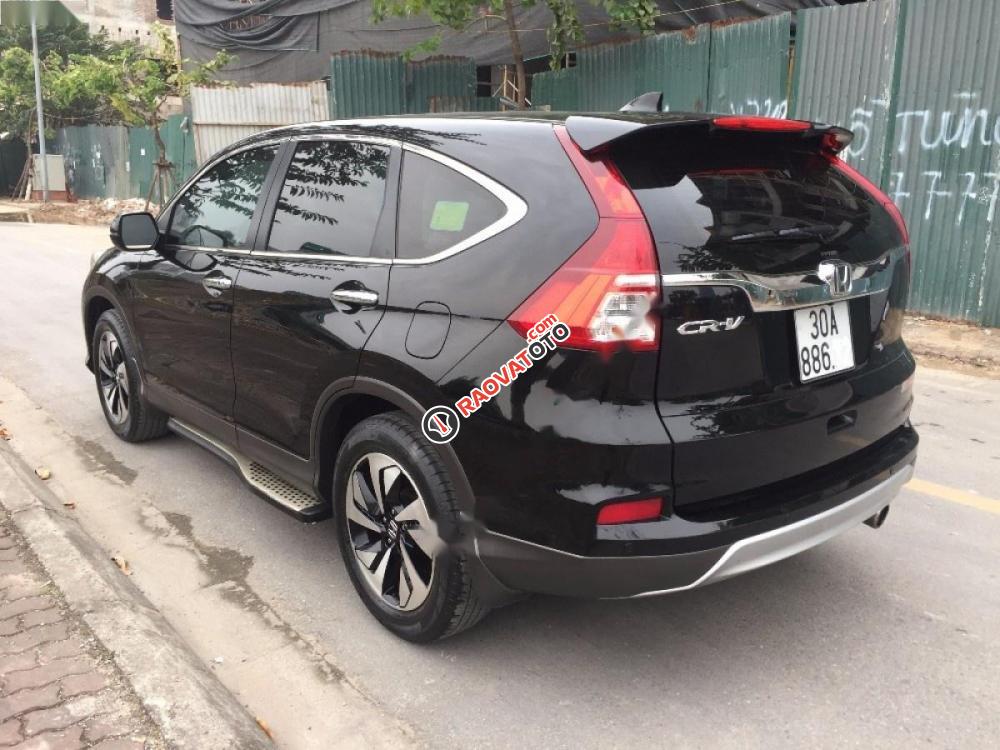 Bán Honda CR V 2.4 AT đời 2015, màu đen chính chủ-1