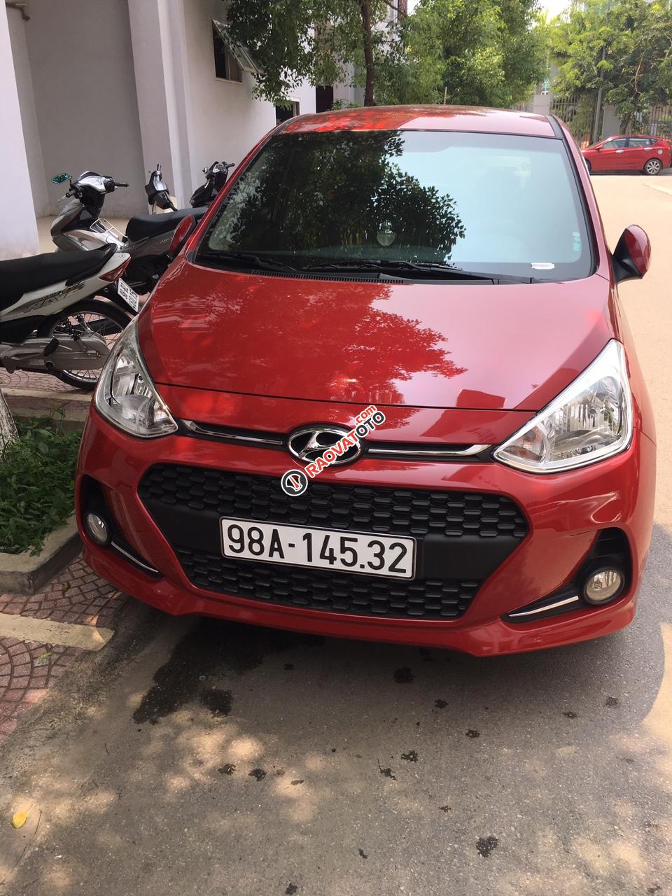 Cần bán xe Hyundai Grand i10 đời 2018, màu đỏ, bản đủ, có xe ngay-6