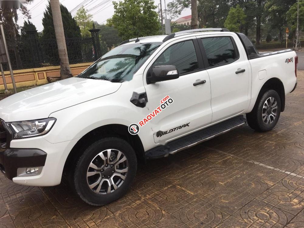 Cần bán lại xe Ford Ranger 3.2 đời 2016, màu trắng, nhập khẩu chính chủ, 815 triệu-4