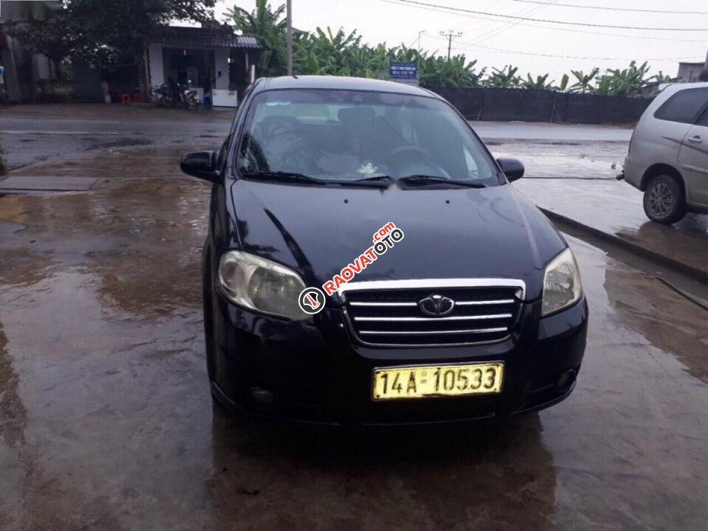 Bán Daewoo Gentra SX 1.5 MT đời 2009, màu đen -0