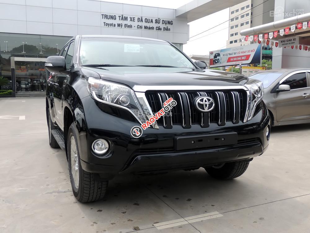 Toyota Prado xanh lục 2017 - Cập nhật lô xe tháng 4/2017 - Đại lý Toyota Mỹ Đình/ Hotline: 0973.306.136-3