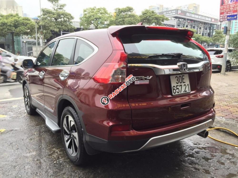 Cần bán gấp Honda CR V 2.4 AT năm 2017, màu đỏ, giá chỉ 975 triệu-1