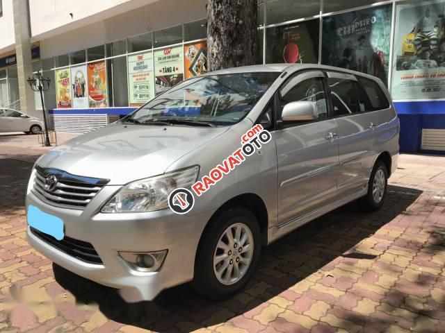 Bán ô tô Toyota Innova G đời 2012, màu bạc chính chủ, giá chỉ 540 triệu-0