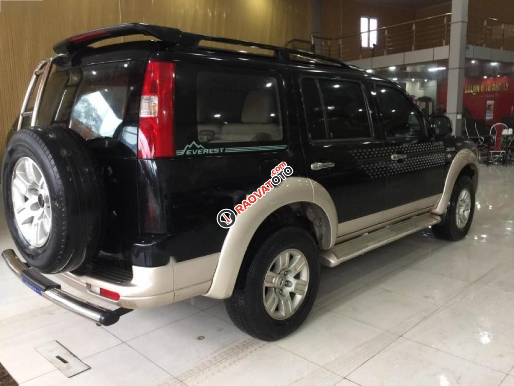 Xe Ford Everest 2.5L 4x4 MT đời 2007, màu đen, giá 385tr-5