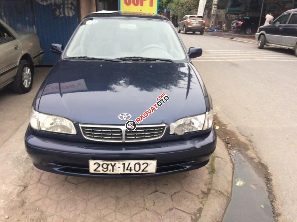 Bán Toyota Corolla GLi 1.6 MT đời 1999, màu xanh lam-0