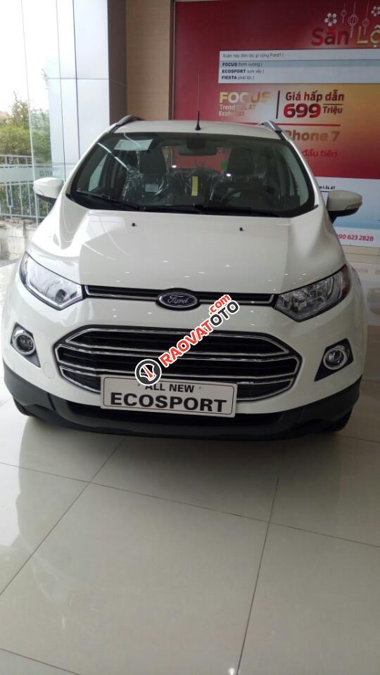 Cần bán xe Ford EcoSport Titanium 1.5P AT sản xuất 2018, màu xám-0