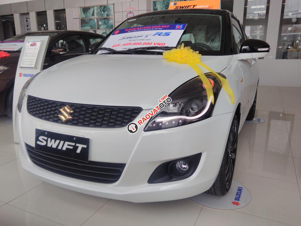 Bán xe Swift  2017 - Giảm giá 110tr, trả góp hàng tháng chỉ 6.499.000đ-0