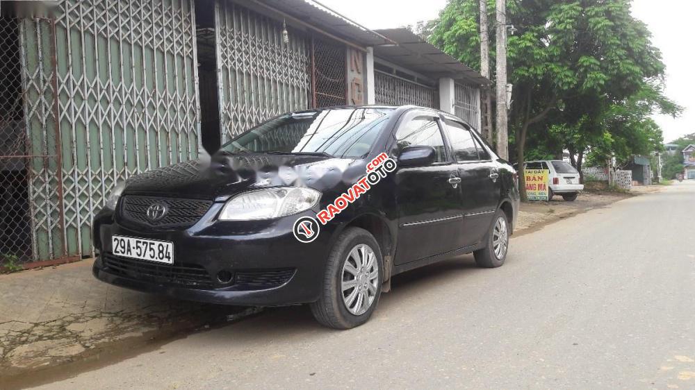 Bán Toyota Vios Limo đời 2005, màu đen, 179tr-8