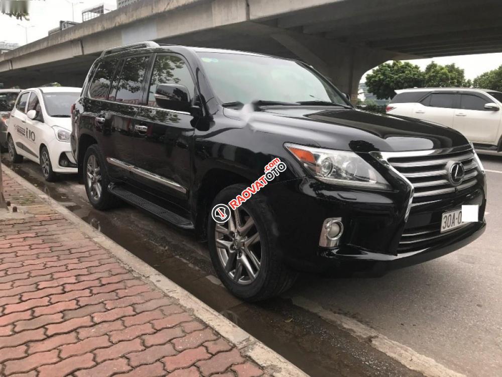 Bán xe Lexus LX 570 sản xuất 2013, màu đen, xe nhập-0