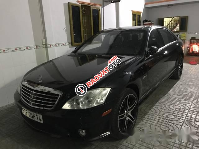 Bán xe Mercedes S class 2007, màu đen-0