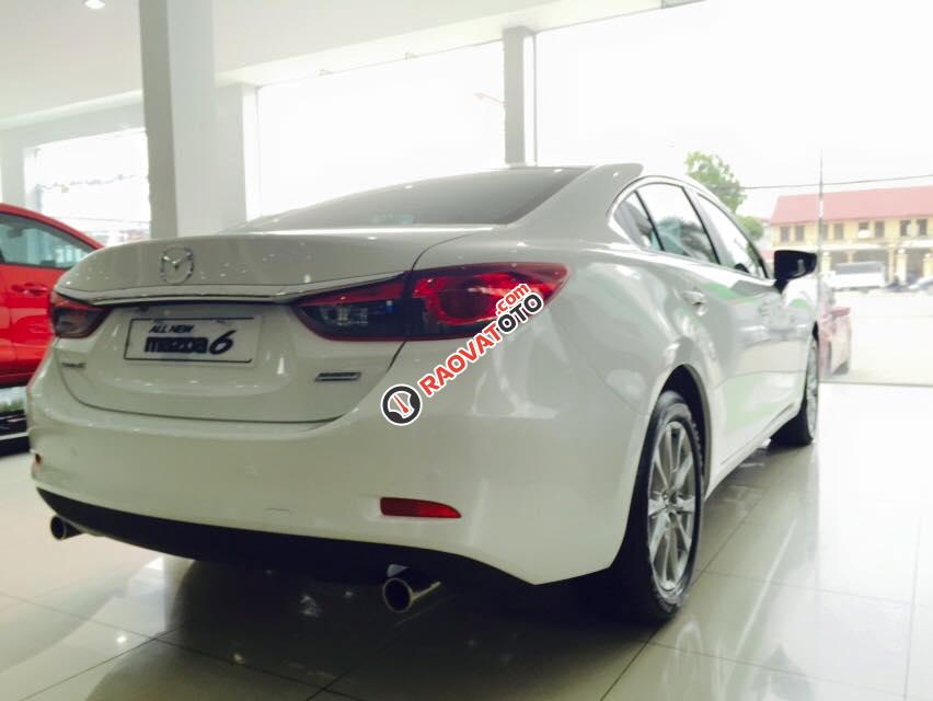 Bán Mazda 6 2.5 2016 màu trắng, thanh toán 245tr-lăn bánh-2