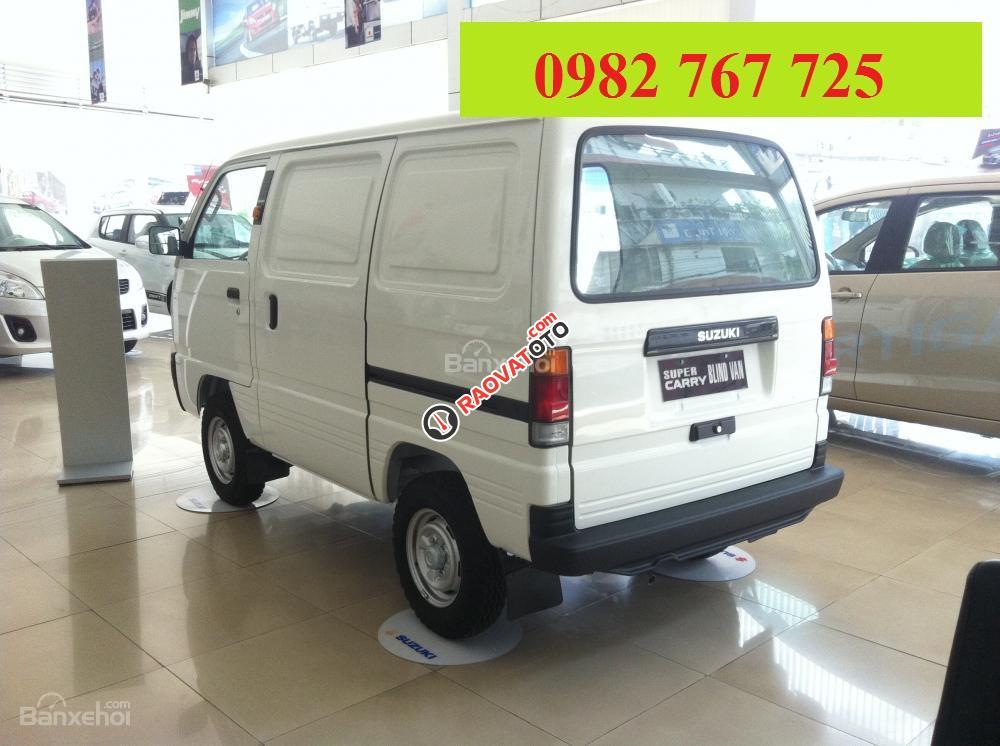 Cần bán Suzuki Blind Van đời 2017, màu trắng-0