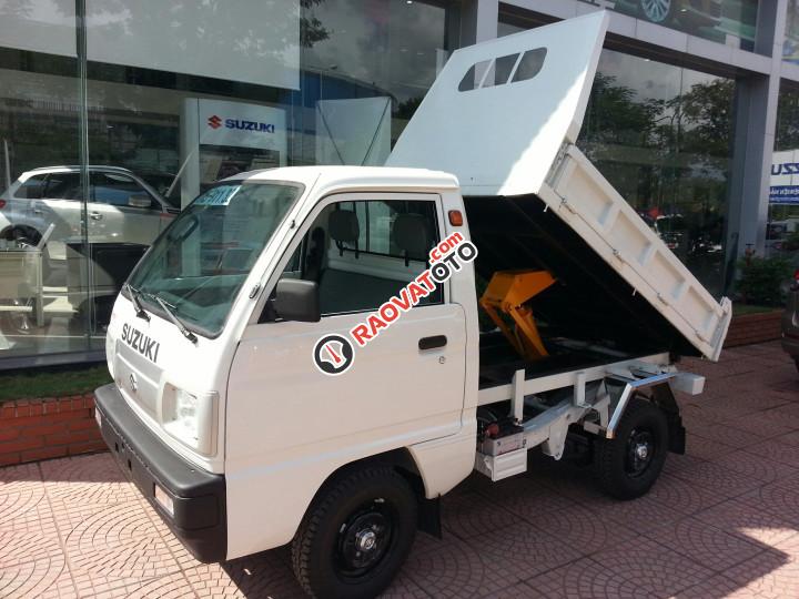 Bán xe tải ben Suzuki Truck 2018, hỗ trợ trước bạ tại QN-1