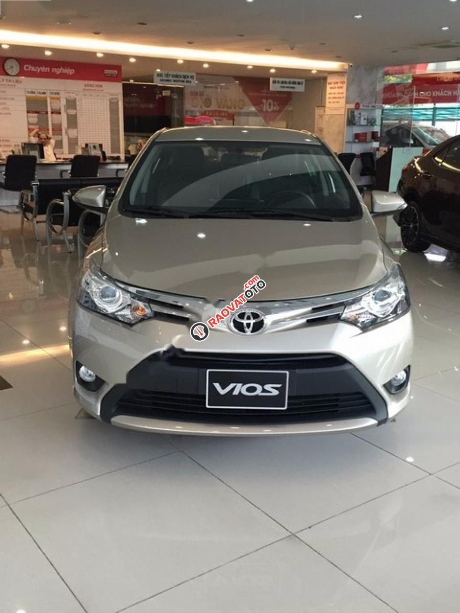 Cần bán Toyota Vios 1.5G năm 2017, màu nâu, giá 543tr-4