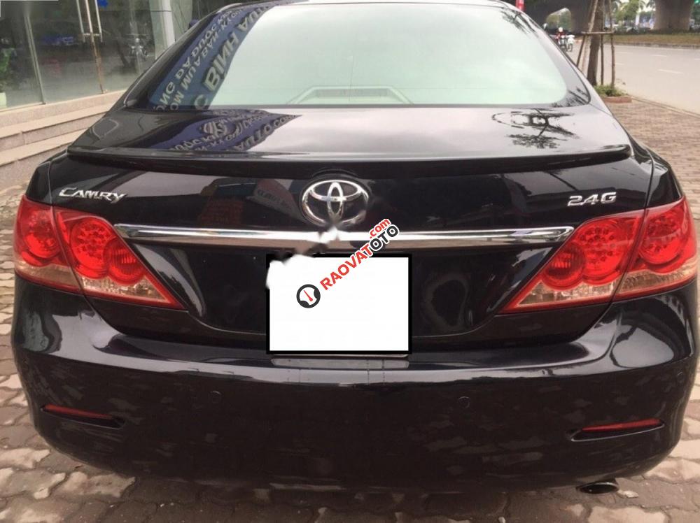 Xe Toyota Camry 2.4G đời 2009, màu đen chính chủ-5