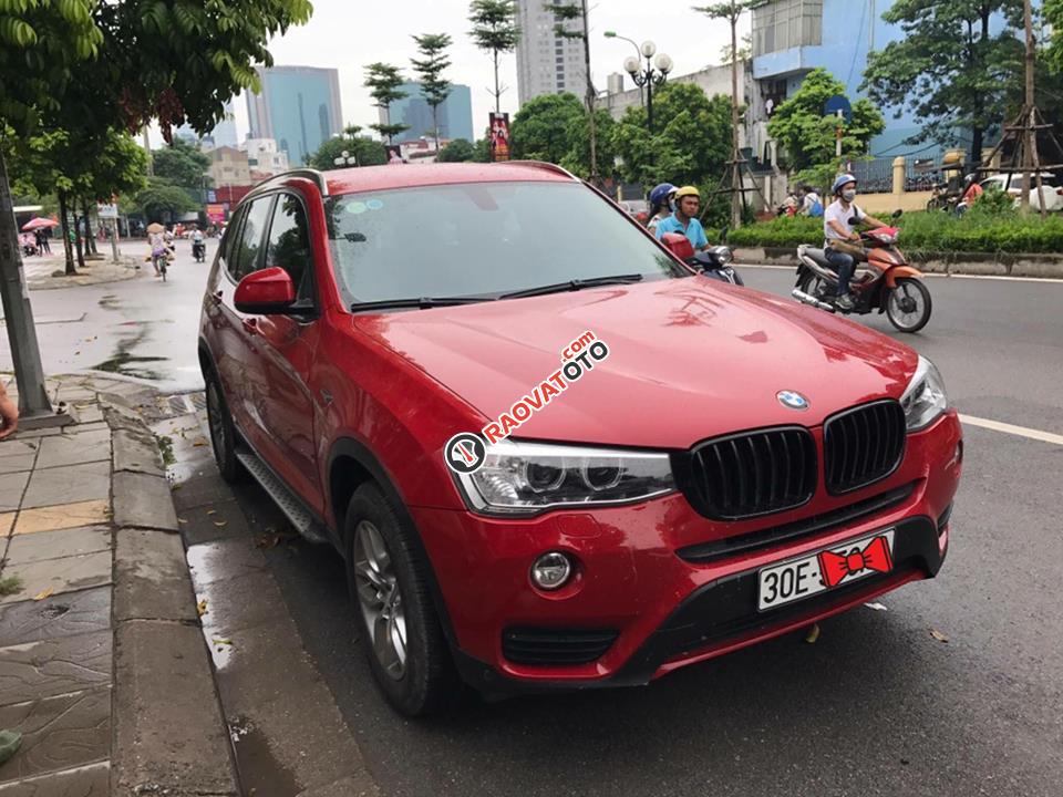 Xe BMW X3 đời 2016, màu đỏ, xe nhập số tự động-3