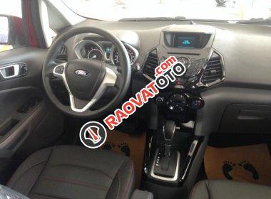 Bán Ford EcoSport Titanium 1.5P AT năm 2017, màu đỏ, 570 triệu-0