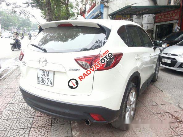 Bán Mazda CX 5 2.0 4WD đời 2014, màu trắng xe gia đình giá cạnh tranh-1